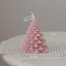 Load image into Gallery viewer, Christmas Pine Cones Candles Pine Cone Candles For Christmas Tree Shape Candle Scented Christmas Candle Christmas Decoration Candle Elk Christmas Tree Scented Candle Home Creative Gifts
