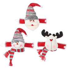 Load image into Gallery viewer, Christmas Plaid Curtain Buckle Santa Snowman Curtain Tiebacks Tie Rope Christmas Decor Curtain Buckle Santa Claus Holdback Decor Snowman Drapes Holder For Home Window Xmas Ornaments Gift
