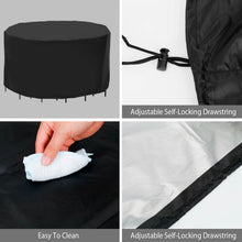 Load image into Gallery viewer, Circular Table Cover Outdoor Furniture Protector
