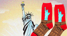 Load image into Gallery viewer, Classic Autumn Winter Retro Personality Art Van Gogh Mural World Famous Oil Painting Female Sock For Men And Women
