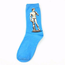 Load image into Gallery viewer, Classic Autumn Winter Retro Personality Art Van Gogh Mural World Famous Oil Painting Female Sock For Men And Women
