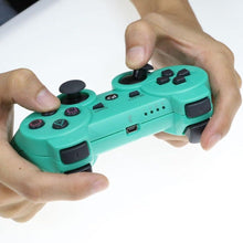 Load image into Gallery viewer, Classic Blue Bluetooth Wireless Joystick Gamepad Controller Compatible With PC Monitor Laptop
