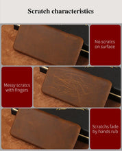 Load image into Gallery viewer, Classic Brown Genuine Leather Phone Case for iPhone 13 14 Pro Max 12 Mini 11 12 Pro Max Leather Cover Bumper Phone Case Compatible With iPhone Genuine Leather Slim Back Cover
