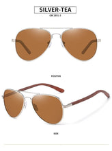 Load image into Gallery viewer, Classic Business Sunglasses Pilot Metal Frame UV Men Sunglasses Metal Driving New  Luxury Shades  Sunglasses Eyewear Frame Sun Glasses For Women Men
