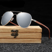 Load image into Gallery viewer, Classic Business Sunglasses Pilot Metal Frame UV Men Sunglasses Metal Driving New  Luxury Shades  Sunglasses Eyewear Frame Sun Glasses For Women Men
