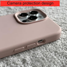 Load image into Gallery viewer, Classic Candy Color Silicone Case For iphone 13 12 Mini 14 13 Pro Max Camera Lens Protective Bumper Cover For iPhone 14 12 Pro Soft Flexible Silicone Slim Fit Case For Iphone
