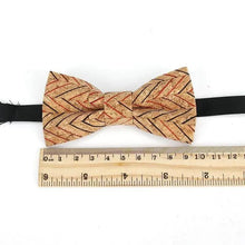 Load image into Gallery viewer, Classic Children Striped Elegant New Bow Tie Cute Kids Design Boys Brown Color Printed Bowties
