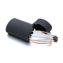 Load image into Gallery viewer, Classic Fashionable Folding Reading Glasses With Case  For Men Women Telescopic Rotation Eyeglasses Includes Glasses Case Blue Light Blocking Reading Glasses Folding Reading Glasses, Small Folding Readers for Men Women
