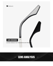 Load image into Gallery viewer, Classic Fashionable Retro Shape Double Bridges Style Women Sunglasses Polarized Square  Sunglasses for Women Men Classic Pink Gradient Eyewear Trending Sunglasses

