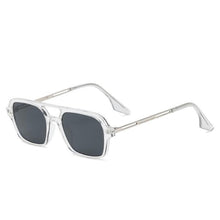 Load image into Gallery viewer, Classic Fashionable Retro Shape Double Bridges Style Women Sunglasses Polarized Square  Sunglasses for Women Men Classic Pink Gradient Eyewear Trending Sunglasses
