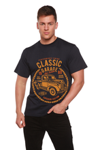 Load image into Gallery viewer, Classic Garage Men's Bamboo Viscose/Organic Cotton Short Sleeve Graphic T-Shirt
