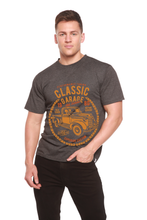 Load image into Gallery viewer, Classic Garage Men's Bamboo Viscose/Organic Cotton Short Sleeve Graphic T-Shirt

