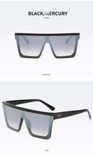 Load image into Gallery viewer, Classic Male Big Black Sunglasses For Men &amp; Women New Fashionable Design New Mirror Pink Square  Oversize Square Sunglasses for Women Men
