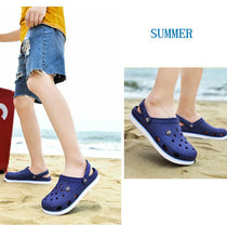 Load image into Gallery viewer, Classic Men Clogs Slippers Soft Bottom Beach Fashion Clogs Men Sandals Comfortable Breathable Ankle-Wrap Anti-Slip Casual Water Shoe Beach Shower Sandals Summer Slippers
