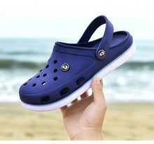 Load image into Gallery viewer, Classic Men Clogs Slippers Soft Bottom Beach Fashion Clogs Men Sandals Comfortable Breathable Ankle-Wrap Anti-Slip Casual Water Shoe Beach Shower Sandals Summer Slippers

