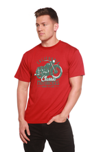 Load image into Gallery viewer, Classic Motorcycles Men's Bamboo Viscose/Organic Cotton Short Sleeve Graphic T-Shirt
