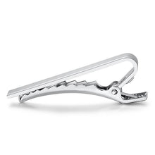 Load image into Gallery viewer, Classic Tie Clip Fashion Style Tie Bars For Men Metal Tone Tie Bar Clip Tie Pins Elegant Tie Clips For Men Fathers' Day Valentine's Day Gift Simple Bar Clasp Practical Necktie Accessories Clasp Tie Pin For Mens Collar Clip
