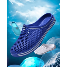 Load image into Gallery viewer, Classic Women Shoes Beach Closed Toe Slippers Unisex Hollow Out Casual Couple Flip Flops Garden Clogs  Non-slide Men And Women Slippers

