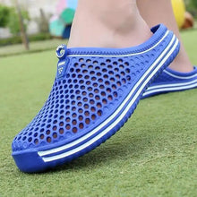 Load image into Gallery viewer, Classic Women Shoes Beach Closed Toe Slippers Unisex Hollow Out Casual Couple Flip Flops Garden Clogs  Non-slide Men And Women Slippers
