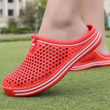 Load image into Gallery viewer, Classic Women Shoes Beach Closed Toe Slippers Unisex Hollow Out Casual Couple Flip Flops Garden Clogs  Non-slide Men And Women Slippers
