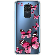 Load image into Gallery viewer, Clear Soft Cover For Redmi Note 9S Case Note9 Silicone Print Cat Covers for Xiaomi Redmi Note 9 Pro Case Redmi9 Clear Cute Soft Slim Shock-Absorption Back Phone Case Cover
