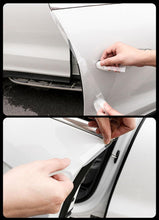 Load image into Gallery viewer, Clear Transparent Protective Film Car Door Edge Car Body Adhesive Strip Car Scratch Protector Auto Paint Anti Scratch Protection Sticker Nano Tape Car Door Edge Guard Clear Universal Door Sill Guard Car Door Trim Edge Guard Protection Film Anti-Collision
