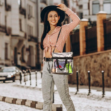 Load image into Gallery viewer, Clear Transparent Shoulder Bag Stadium Approved
