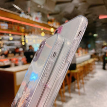 Load image into Gallery viewer, Clear Watercolor Marble Texture Phone Case For iPhone 11 Pro Max 11 Mini X XR XS Max 7 8 6s Plus Soft Back Cover Gold-Plated Silicone Mobile Phone Case Bumper Scratch-Resistant Protective Case
