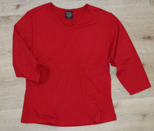 Load image into Gallery viewer, Clearance Women's Bamboo Viscose/Cotton V-Necks 3/4 Sleeve T-Shirt
