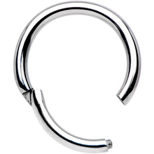 Load image into Gallery viewer, 16G 5/16 Solid G23 Implant Grade Titanium Hinged Segment Ring
