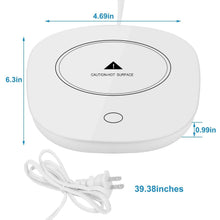 Load image into Gallery viewer, Coffee Mug Warmer Electric Heater Pad
