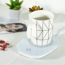 Load image into Gallery viewer, Coffee Mug Warmer Electric Heater Pad
