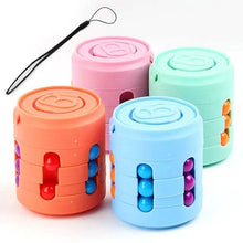 Load image into Gallery viewer, Coke Rubik's Cube Fingertip Rotating Roller Toy
