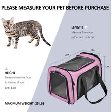 Load image into Gallery viewer, Collapsible Cat Dog Carrier
