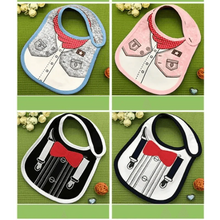 Load image into Gallery viewer, Collar Baby Festive Dress Cotton Cute Pattern Bibs for  Newborn Boy Girl
