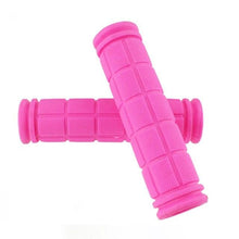 Load image into Gallery viewer, Colorful Cycling Handlebar Cover Bicycle Scooter Handle Bar Rubber Soft Durable Non-Slip End Grip Mountain Road Bicycle Handlebar Grips Specialized Replacement Bike Grips For Beach Scooter Mountain Bicycle
