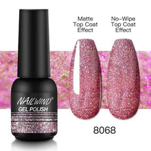 Load image into Gallery viewer, Colorful Glossy Gel Nail Polish 8ml Modern Permanent UV LED Nails Gel Luxury Fashion For Women and Girls Shine Design
