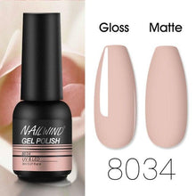 Load image into Gallery viewer, Colorful Glossy Gel Nail Polish 8ml Modern Permanent UV LED Nails Gel Luxury Fashion For Women and Girls Shine Design
