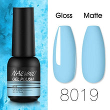 Load image into Gallery viewer, Colorful Glossy Gel Nail Polish 8ml Modern Permanent UV LED Nails Gel Luxury Fashion For Women and Girls Shine Design

