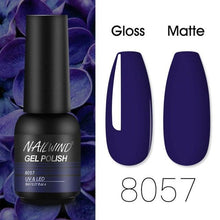 Load image into Gallery viewer, Colorful Glossy Gel Nail Polish 8ml Modern Permanent UV LED Nails Gel Luxury Fashion For Women and Girls Shine Design
