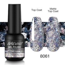 Load image into Gallery viewer, Colorful Glossy Gel Nail Polish 8ml Modern Permanent UV LED Nails Gel Luxury Fashion For Women and Girls Shine Design
