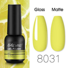 Load image into Gallery viewer, Colorful Glossy Gel Nail Polish 8ml Modern Permanent UV LED Nails Gel Luxury Fashion For Women and Girls Shine Design
