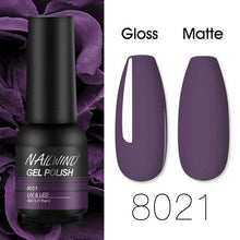 Load image into Gallery viewer, Colorful Glossy Gel Nail Polish 8ml Modern Permanent UV LED Nails Gel Luxury Fashion For Women and Girls Shine Design
