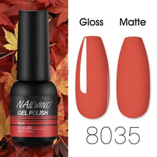 Load image into Gallery viewer, Colorful Glossy Gel Nail Polish 8ml Modern Permanent UV LED Nails Gel Luxury Fashion For Women and Girls Shine Design
