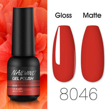 Load image into Gallery viewer, Colorful Glossy Gel Nail Polish 8ml Modern Permanent UV LED Nails Gel Luxury Fashion For Women and Girls Shine Design
