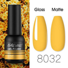 Load image into Gallery viewer, Colorful Glossy Gel Nail Polish 8ml Modern Permanent UV LED Nails Gel Luxury Fashion For Women and Girls Shine Design
