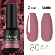 Load image into Gallery viewer, Colorful Glossy Gel Nail Polish 8ml Modern Permanent UV LED Nails Gel Luxury Fashion For Women and Girls Shine Design
