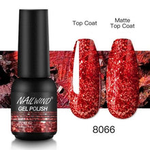 Load image into Gallery viewer, Colorful Glossy Gel Nail Polish 8ml Modern Permanent UV LED Nails Gel Luxury Fashion For Women and Girls Shine Design
