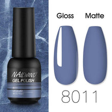Load image into Gallery viewer, Colorful Glossy Gel Nail Polish 8ml Modern Permanent UV LED Nails Gel Luxury Fashion For Women and Girls Shine Design
