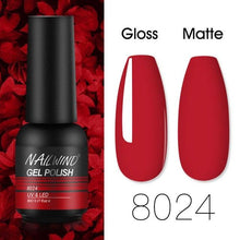 Load image into Gallery viewer, Colorful Glossy Gel Nail Polish 8ml Modern Permanent UV LED Nails Gel Luxury Fashion For Women and Girls Shine Design
